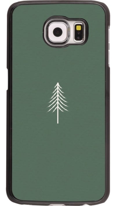 Samsung Galaxy S6 Case Hülle - Christmas 22 minimalist tree