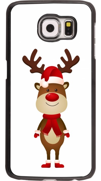 Samsung Galaxy S6 Case Hülle - Christmas 22 reindeer