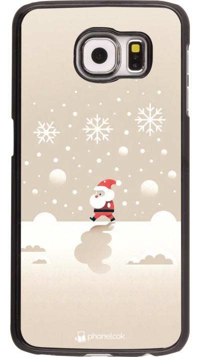 Coque Samsung Galaxy S6 - Noël 2023 Minimalist Santa