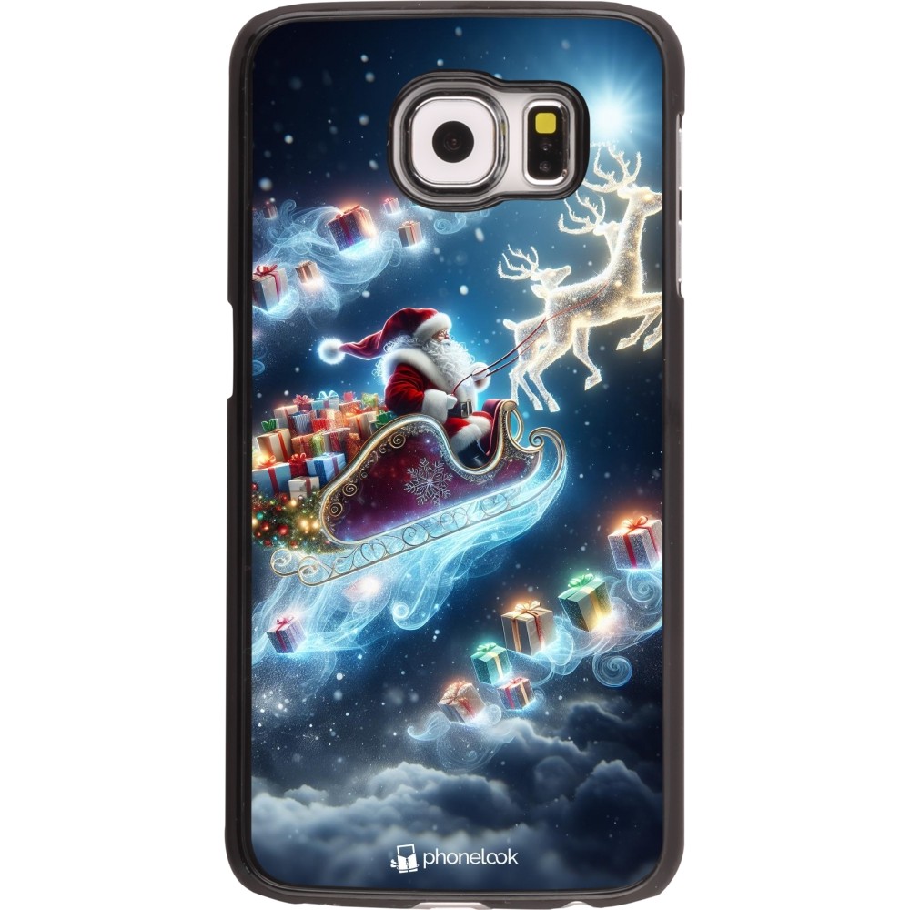 Samsung Galaxy S6 Case Hülle - Weihnachten 2023 Verzauberter Weihnachtsmann