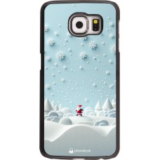 Samsung Galaxy S6 Case Hülle - Weihnachten 2023 Kleiner Vater Schneeflocke