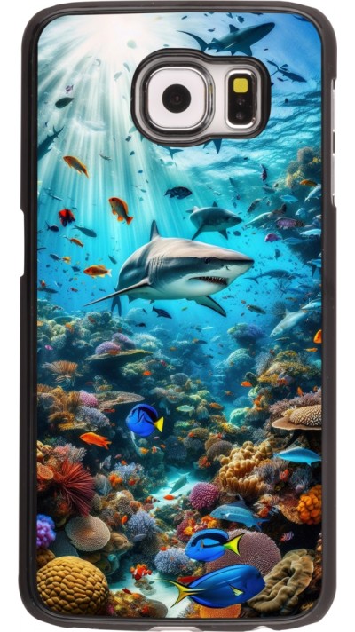 Samsung Galaxy S6 edge Case Hülle - Bora Bora Meer und Wunder