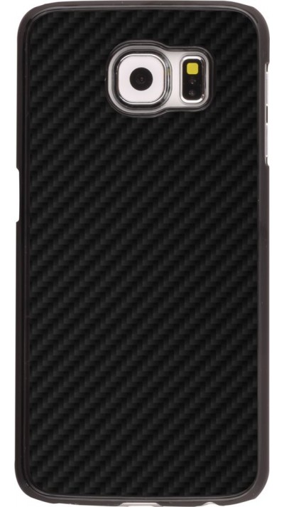 Hülle Samsung Galaxy S6 edge - Carbon Basic