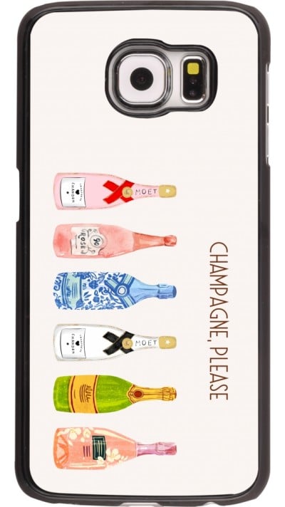 Samsung Galaxy S6 edge Case Hülle - Champagne Please