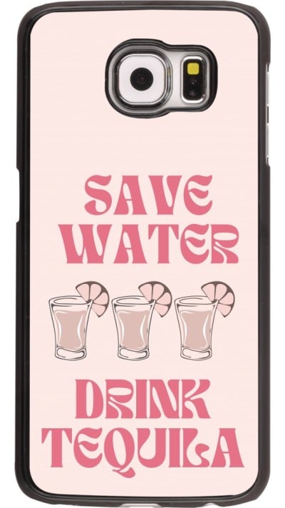 Coque Samsung Galaxy S6 edge - Cocktail Save Water Drink Tequila