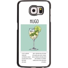 Samsung Galaxy S6 edge Case Hülle - Cocktail Rezept Hugo