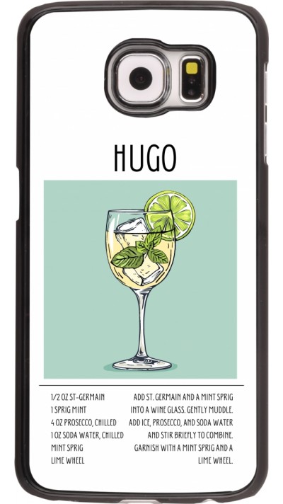 Coque Samsung Galaxy S6 edge - Cocktail recette Hugo