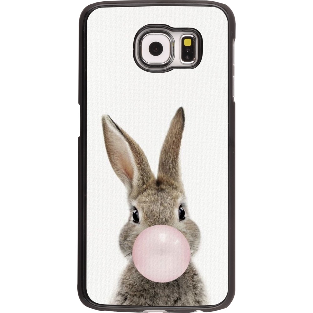 Samsung Galaxy S6 edge Case Hülle - Easter 2023 bubble gum bunny