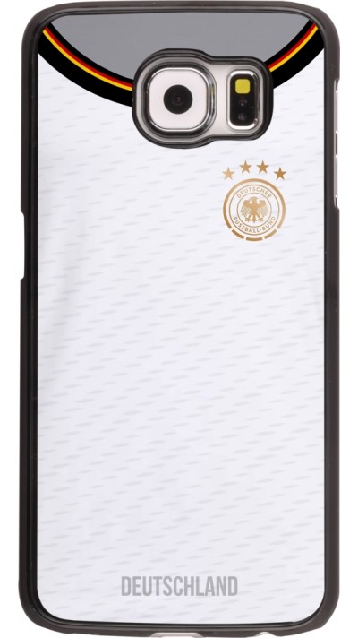 Samsung Galaxy S6 edge Case Hülle - Deutschland 2022 personalisierbares Fußballtrikot