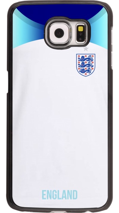 Coque Samsung Galaxy S6 edge - Maillot de football Angleterre 2022 personnalisable