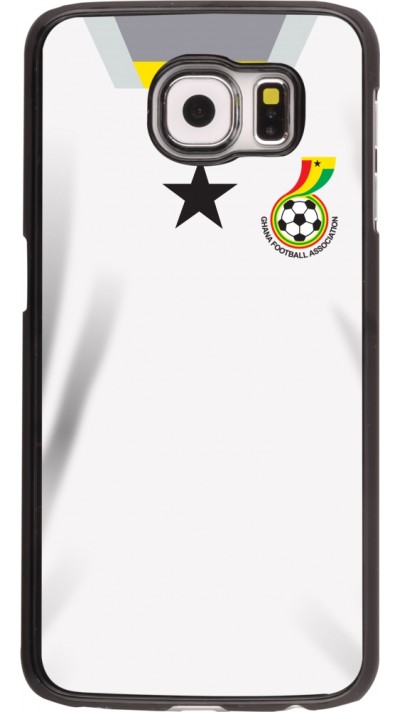 Samsung Galaxy S6 edge Case Hülle - Ghana 2022 personalisierbares Fussballtrikot