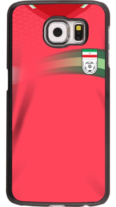 Coque Samsung Galaxy S6 edge - Maillot de football Iran 2022 personnalisable