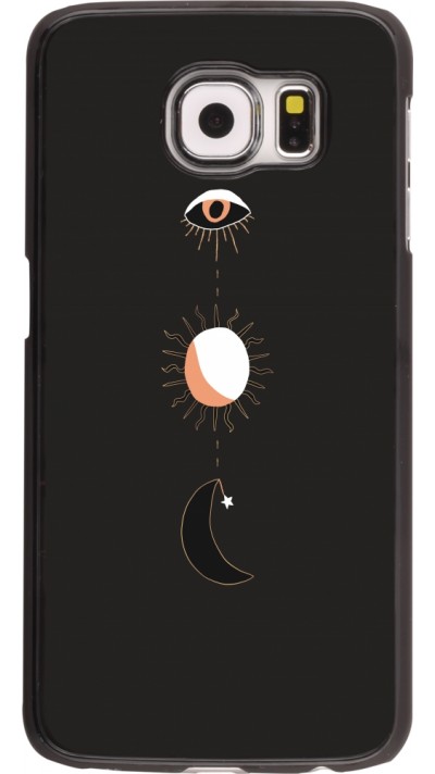 Samsung Galaxy S6 edge Case Hülle - Halloween 22 eye sun moon