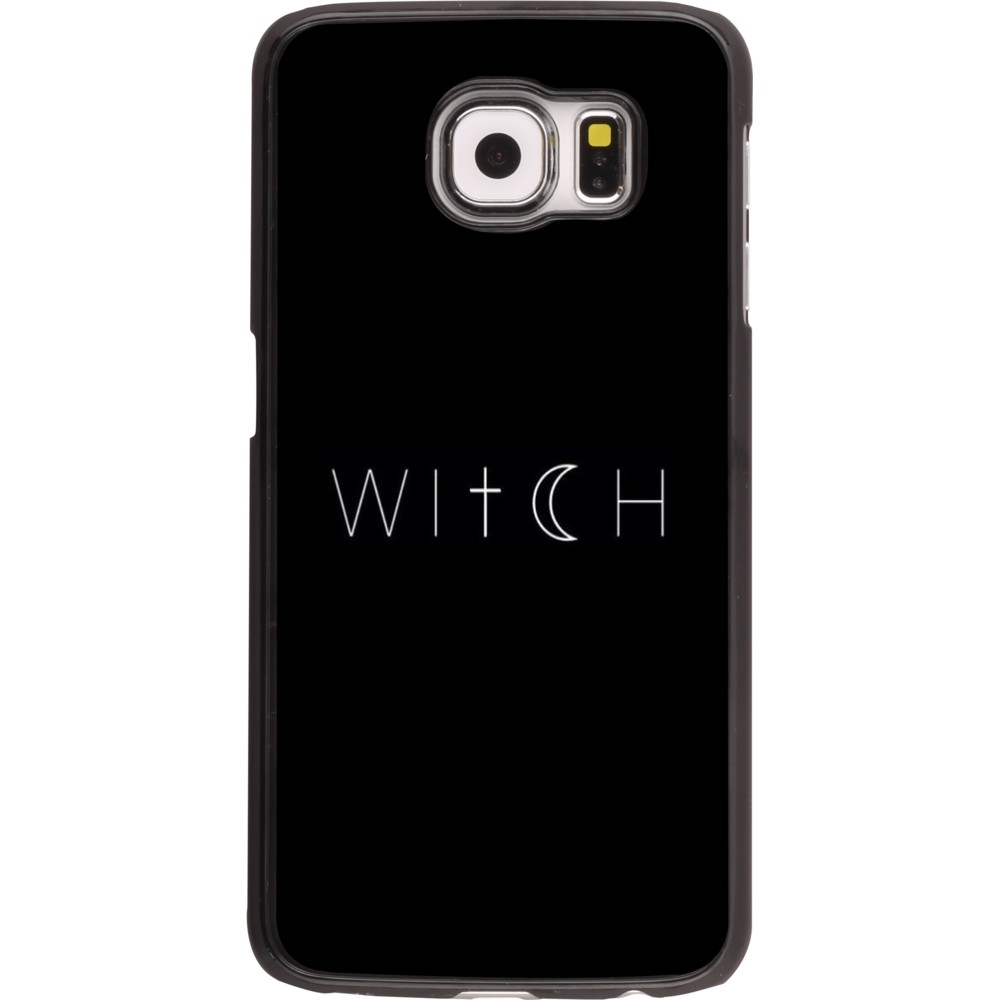 Coque Samsung Galaxy S6 edge - Halloween 22 witch word