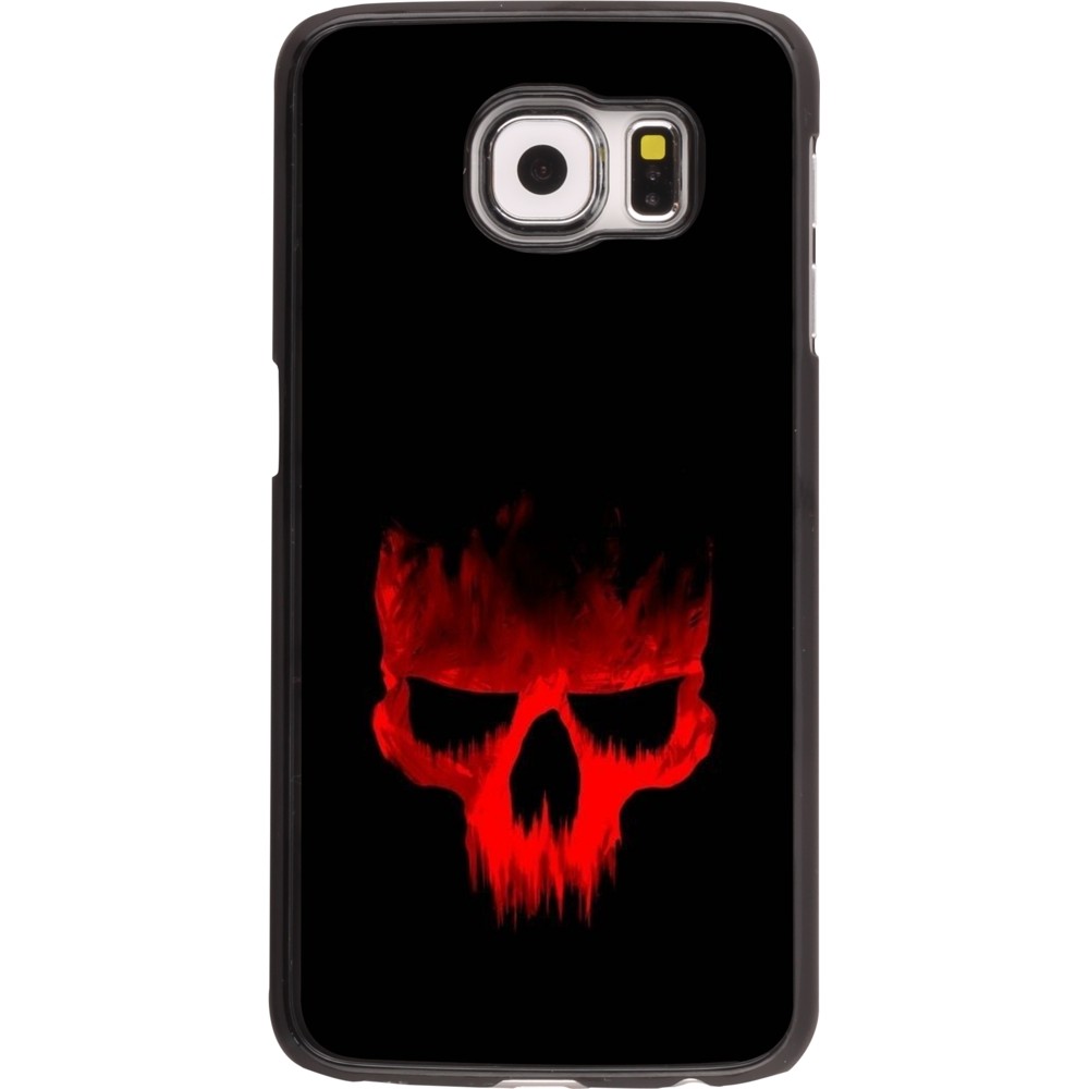 Samsung Galaxy S6 edge Case Hülle - Halloween 2023 scary skull