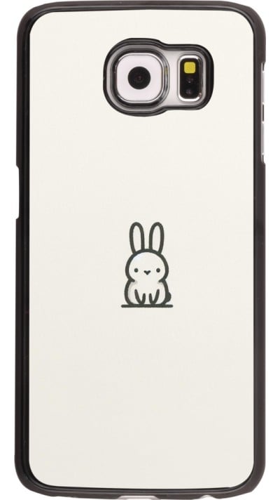 Samsung Galaxy S6 edge Case Hülle - Minimal Häschen Süße