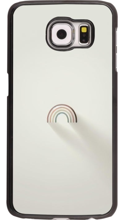 Samsung Galaxy S6 edge Case Hülle - Mini Regenbogen Minimal