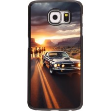 Samsung Galaxy S6 edge Case Hülle - Mustang 69 Grand Canyon