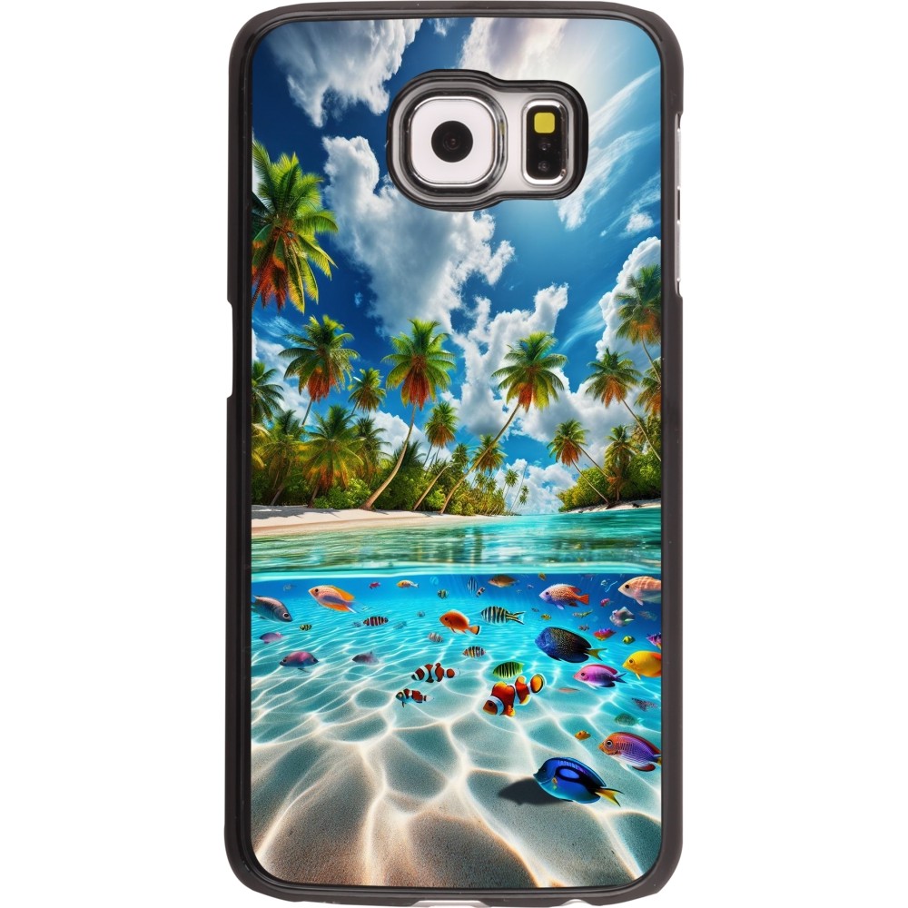 Coque Samsung Galaxy S6 edge - Plage Paradis