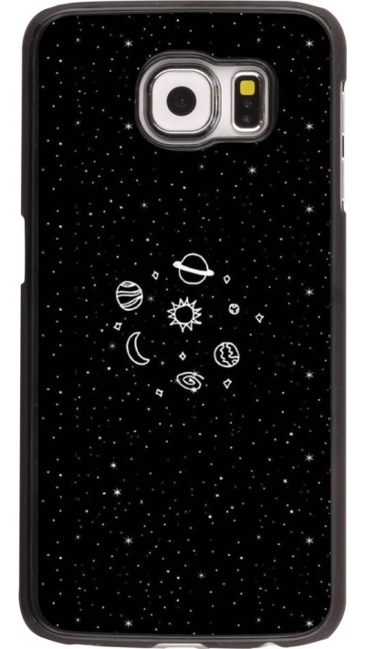 Coque Samsung Galaxy S6 edge - Space Doodle