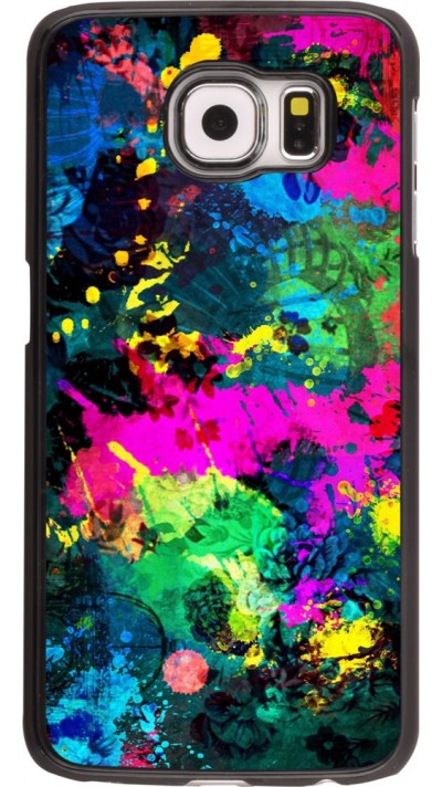 Coque Samsung Galaxy S6 edge - splash paint