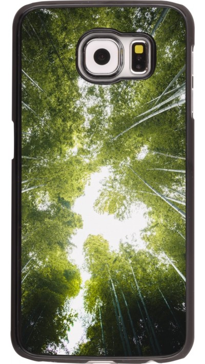 Coque Samsung Galaxy S6 edge - Spring 23 forest blue sky