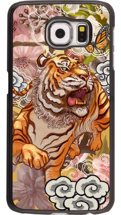 Coque Samsung Galaxy S6 edge - Spring 23 japanese tiger