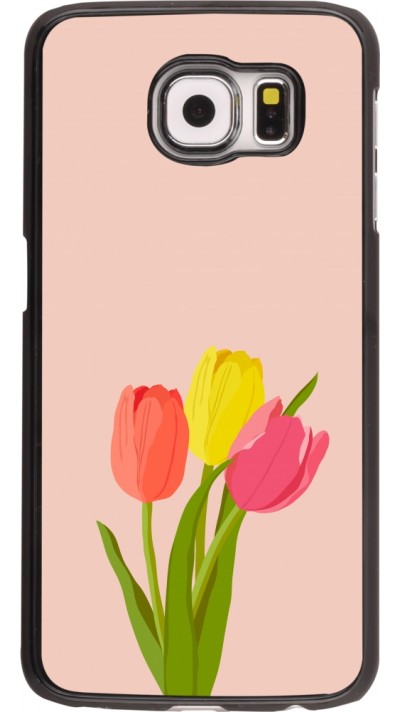 Coque Samsung Galaxy S6 edge - Spring 23 tulip trio