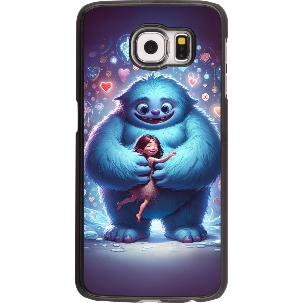 Coque Samsung Galaxy S6 edge - Valentine 2024 Fluffy Love