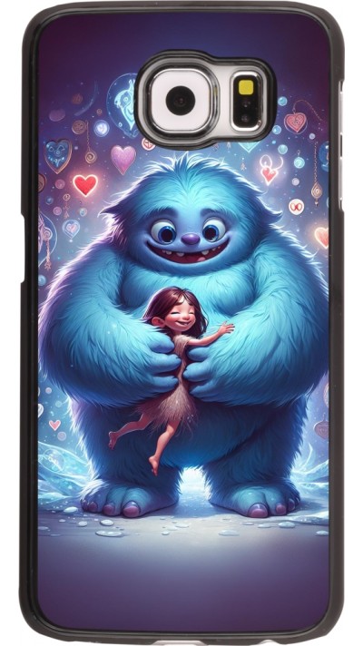 Coque Samsung Galaxy S6 edge - Valentine 2024 Fluffy Love