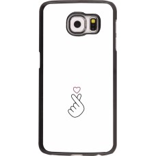 Samsung Galaxy S6 edge Case Hülle - Valentine 2024 heart by Millennials