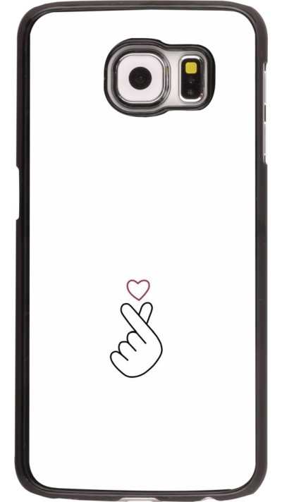 Coque Samsung Galaxy S6 edge - Valentine 2024 heart by Millennials