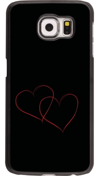 Samsung Galaxy S6 edge Case Hülle - Valentine 2023 attached heart