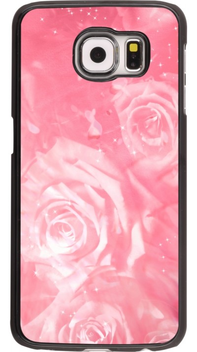 Coque Samsung Galaxy S6 edge - Valentine 2023 bouquet de roses