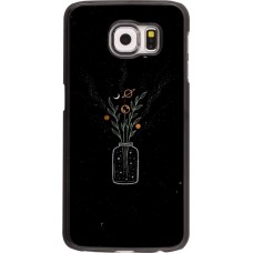 Hülle Samsung Galaxy S6 edge - Vase black