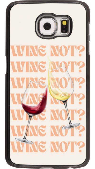 Samsung Galaxy S6 edge Case Hülle - Wine not