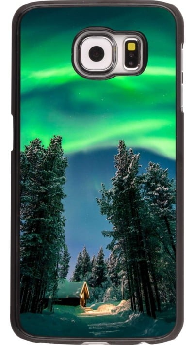 Coque Samsung Galaxy S6 edge - Winter 22 Northern Lights