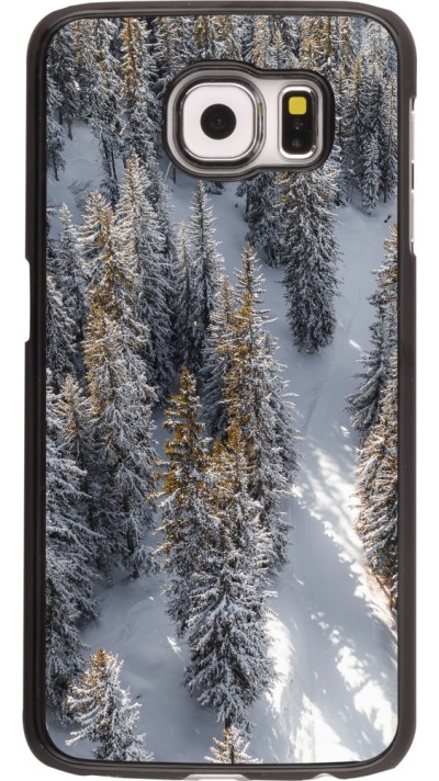 Coque Samsung Galaxy S6 edge - Winter 22 snowy forest