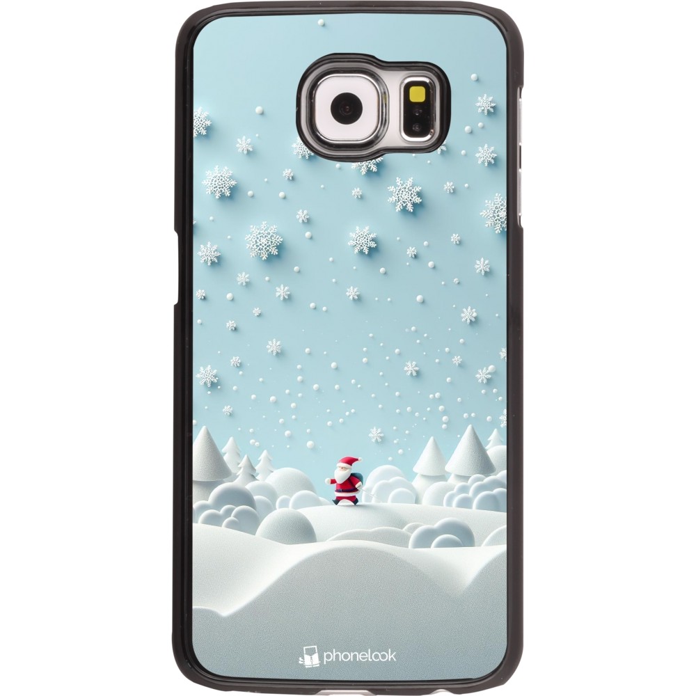 Samsung Galaxy S6 edge Case Hülle - Weihnachten 2023 Kleiner Vater Schneeflocke