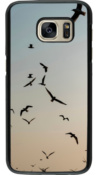 Coque Samsung Galaxy S7 - Autumn 22 flying birds shadow