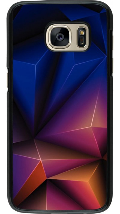Coque Samsung Galaxy S7 - Abstract Triangles 