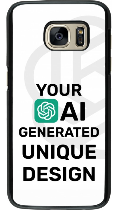 Coque Samsung Galaxy S7 - 100% unique générée par intelligence artificielle (AI) avec vos idées
