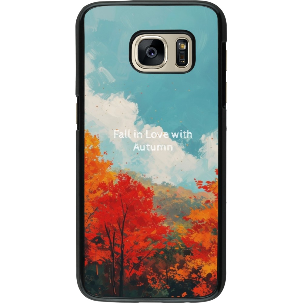 Coque Samsung Galaxy S7 - Autumn 25 Fall in love