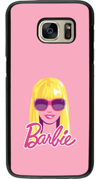 Samsung Galaxy S7 Case Hülle - Barbie Head