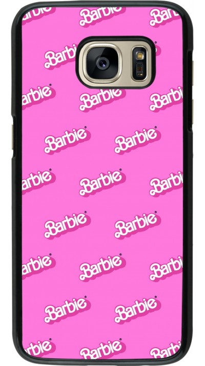 Samsung Galaxy S7 Case Hülle - Barbie Pattern