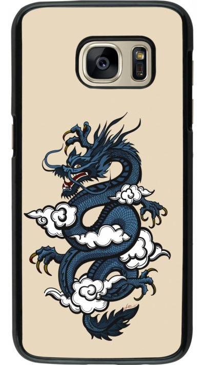 Coque Samsung Galaxy S7 - Blue Dragon Tattoo
