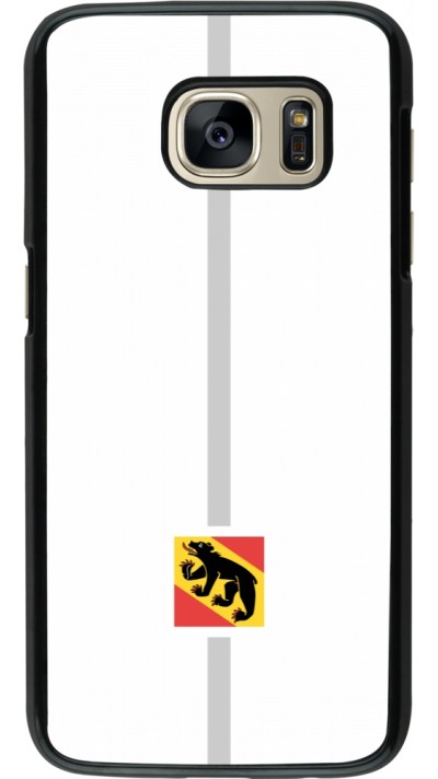 Samsung Galaxy S7 Case Hülle - Kanton BE weiss