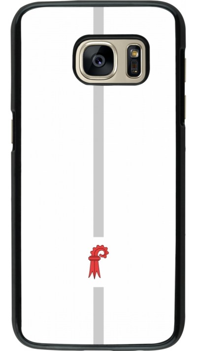 Samsung Galaxy S7 Case Hülle - Kanton BL weiss