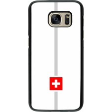 Samsung Galaxy S7 Case Hülle - Kanton CH weiss