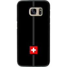 Samsung Galaxy S7 Case Hülle - Kanton CH schwarz